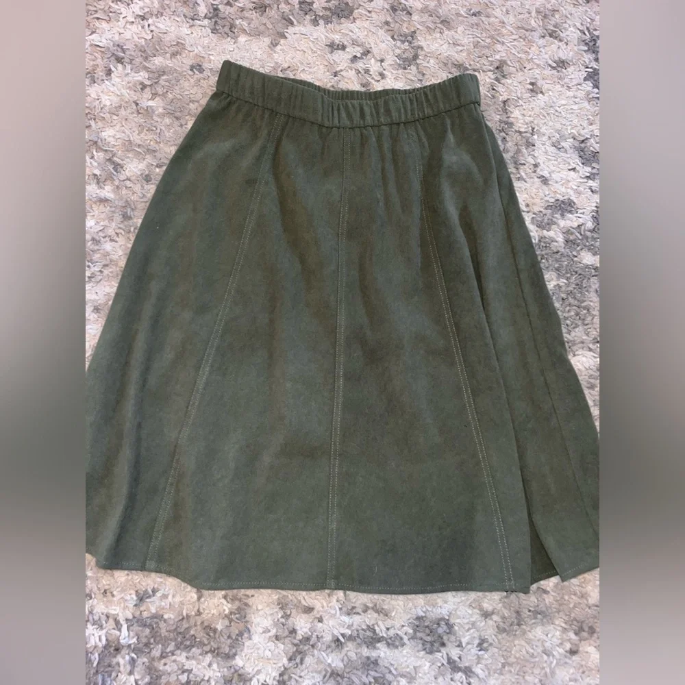 Denim + company Olive Green Women's Skirt - Picture 3 of 6